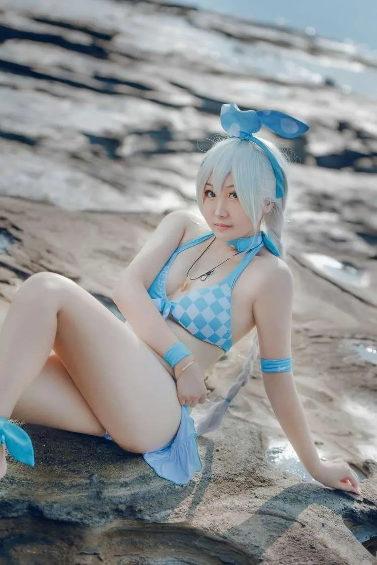 《崩坏3》琪亚娜cosplay-绝对领域