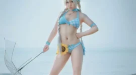 《崩坏3》琪亚娜cosplay-绝对领域