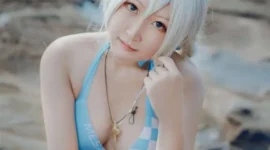 《崩坏3》琪亚娜cosplay-绝对领域