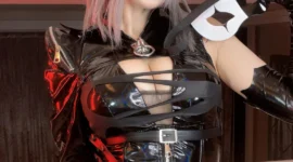 《明日方舟》音律联觉-愚夜密函cosplay-绝对领域