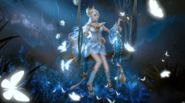 王者荣耀白金仲夏夜之梦貂蝉cos-绝对领域