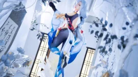 《原神》申鹤 cosplay-绝对领域