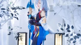 《原神》申鹤 cosplay-绝对领域