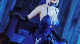 FGO 黑saber阿尔托莉雅cosplay-绝对领域