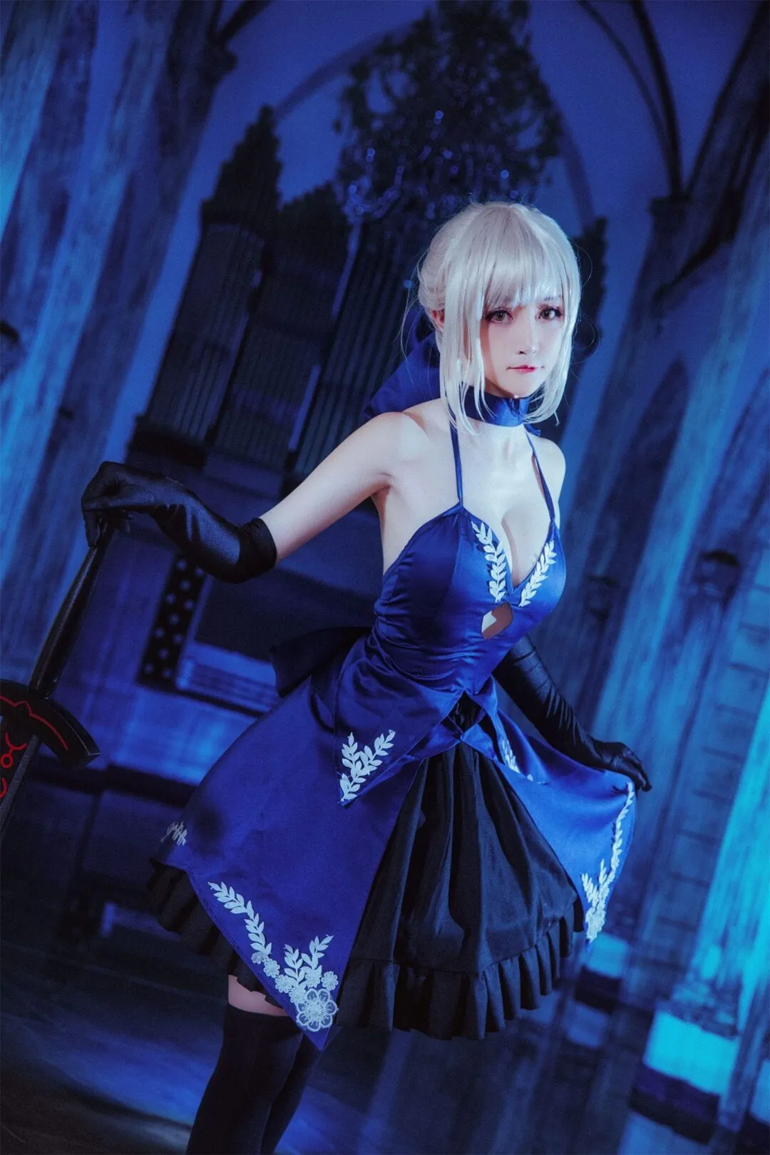 FGO 黑saber阿尔托莉雅cosplay-绝对领域