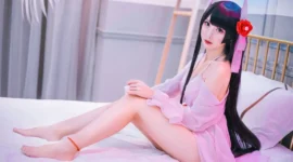 《碧蓝航线》鲟睡衣cosplay-绝对领域