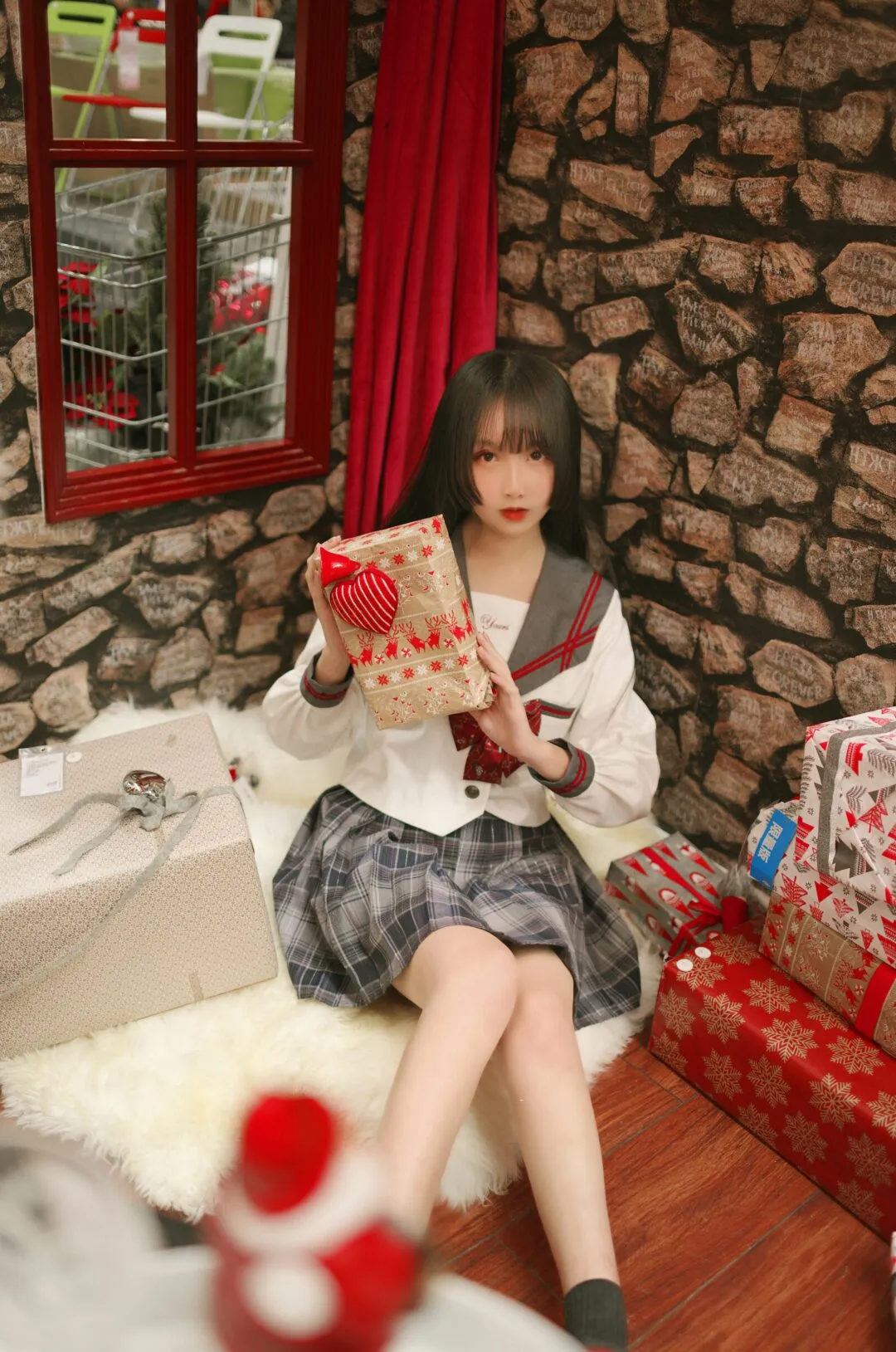 jk日常  你说你要圣诞礼物？-8