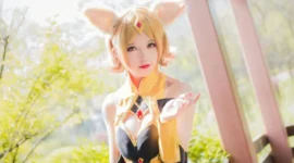 王者荣耀 妲己2cosplay-绝对领域