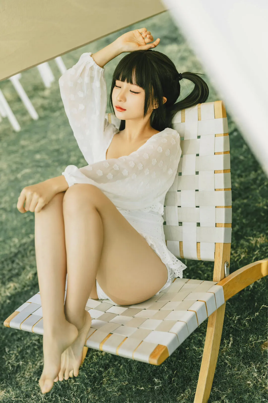 少女夏季写真-绝对领域