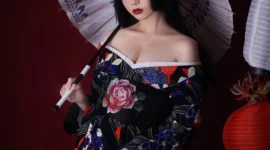 少女日系写真，黑发绝美-绝对领域