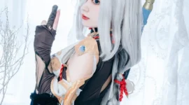 《原神》申鹤cosplay-绝对领域