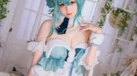 初音未来 兔女郎cosplay-绝对领域