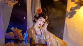 绝美汉服姐妹写真-绝对领域