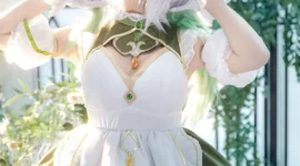《原神》草神 女仆cosplay-绝对领域