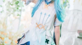 《原神》珐露珊cosplay-绝对领域