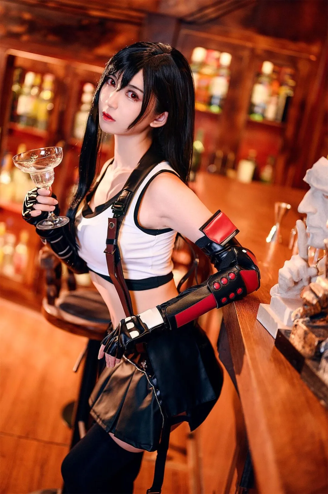 最终幻想 蒂法4cosplay-绝对领域