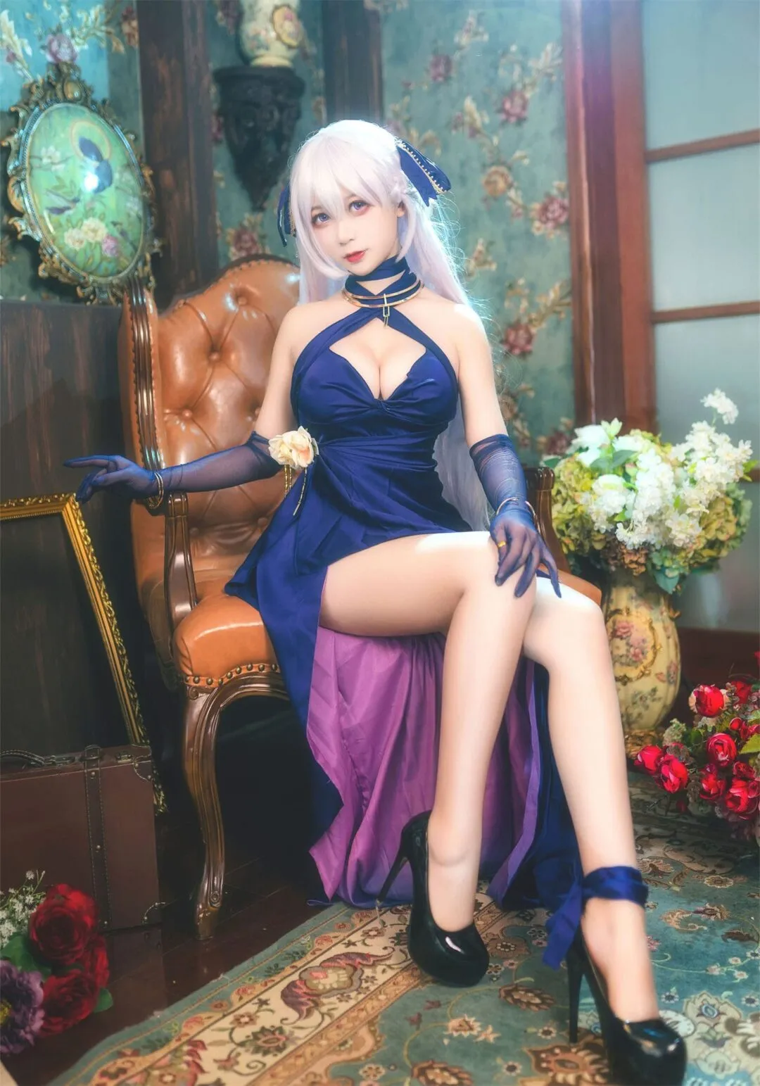 碧蓝航线 贝尔法斯特2cosplay-绝对领域