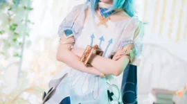 《原神》珐露珊cosplay-绝对领域