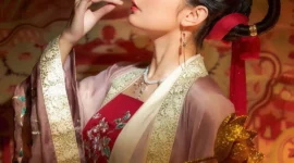 莫高窟汉服写真-绝对领域