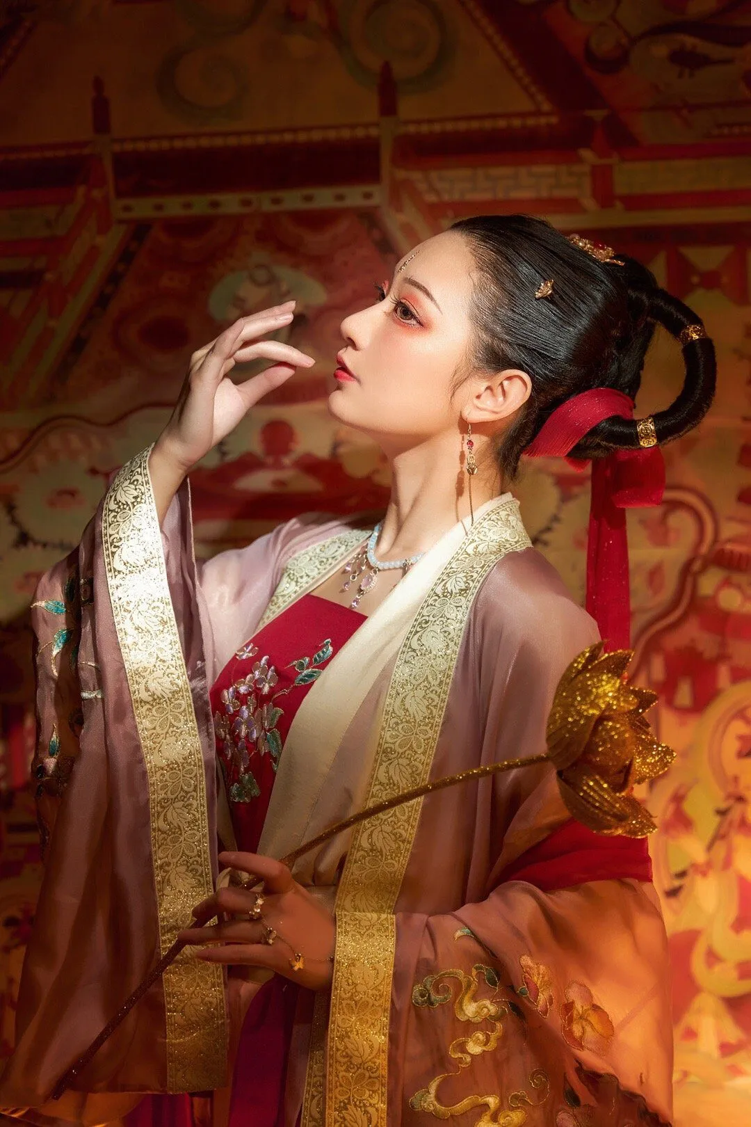 莫高窟汉服写真-绝对领域
