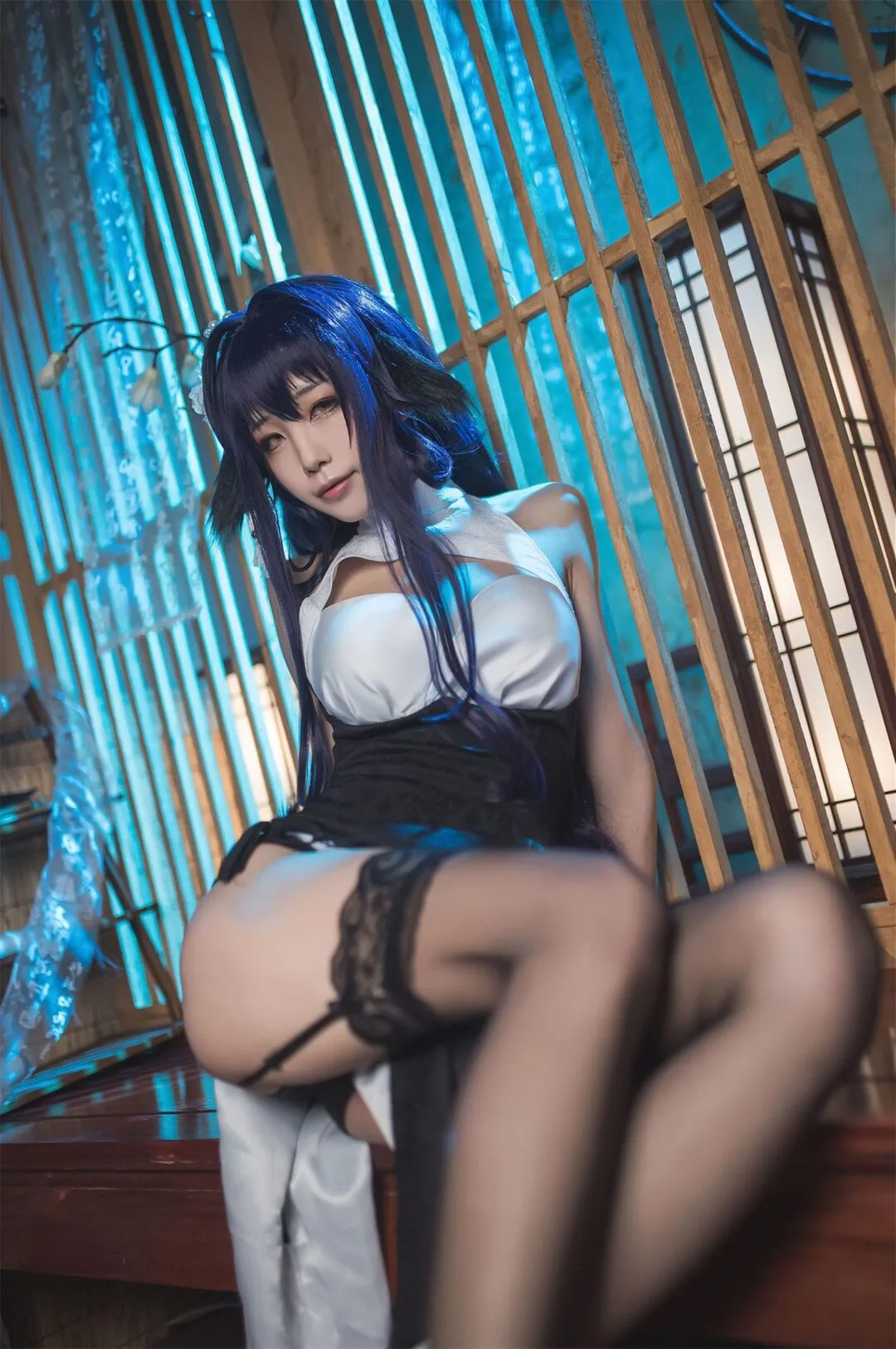碧蓝航线 吾妻2cosplay-14