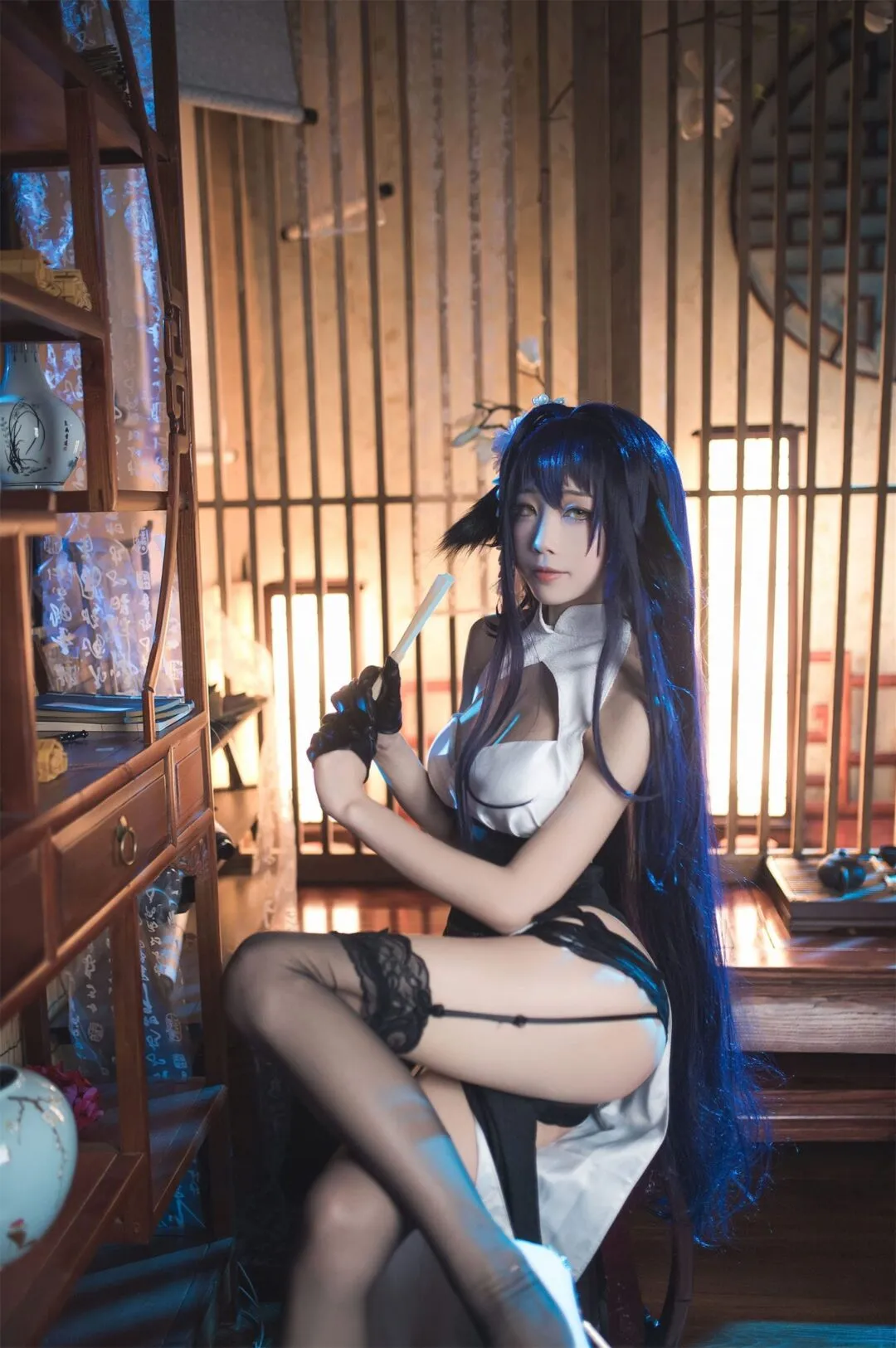 碧蓝航线 吾妻2cosplay-21