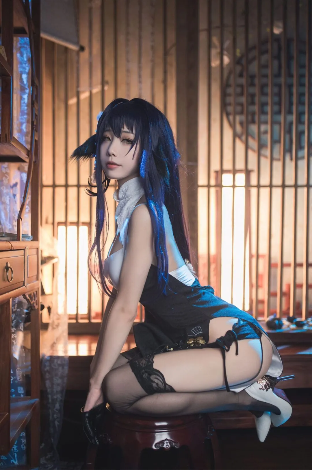 碧蓝航线 吾妻2cosplay-23