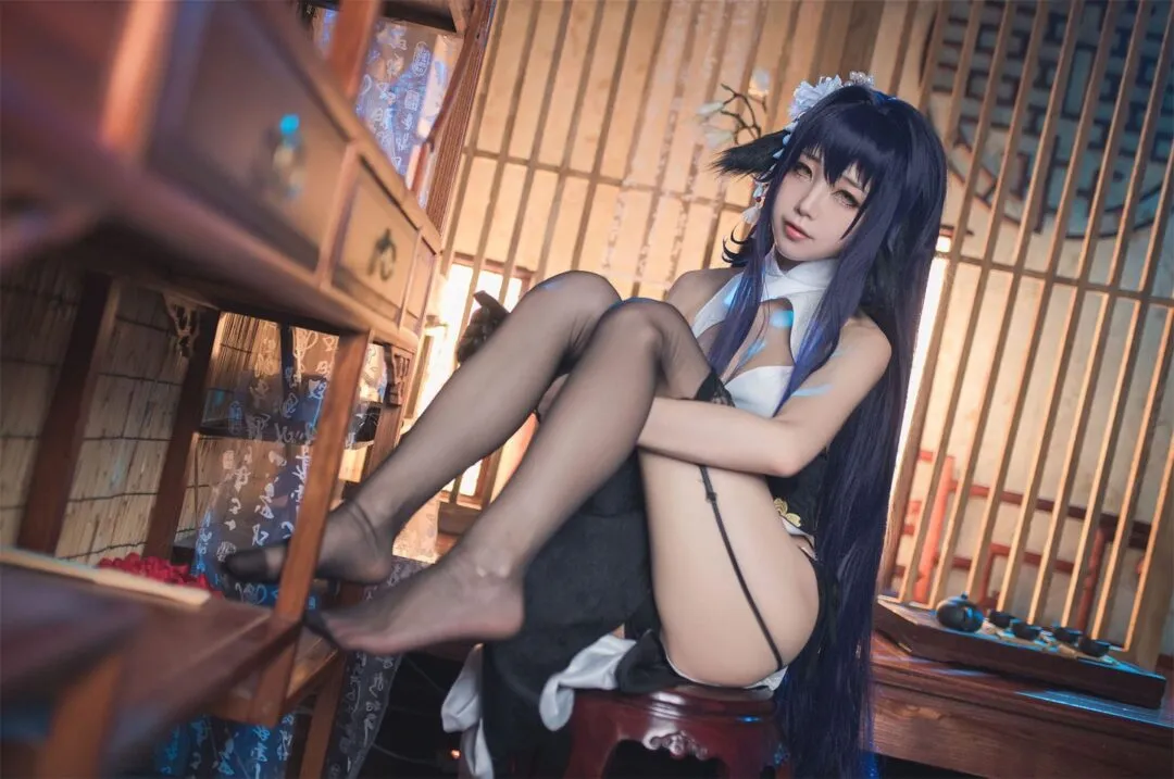 碧蓝航线 吾妻2cosplay-26