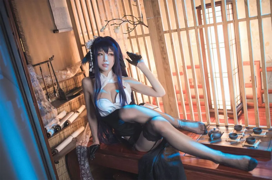 碧蓝航线 吾妻2cosplay-28