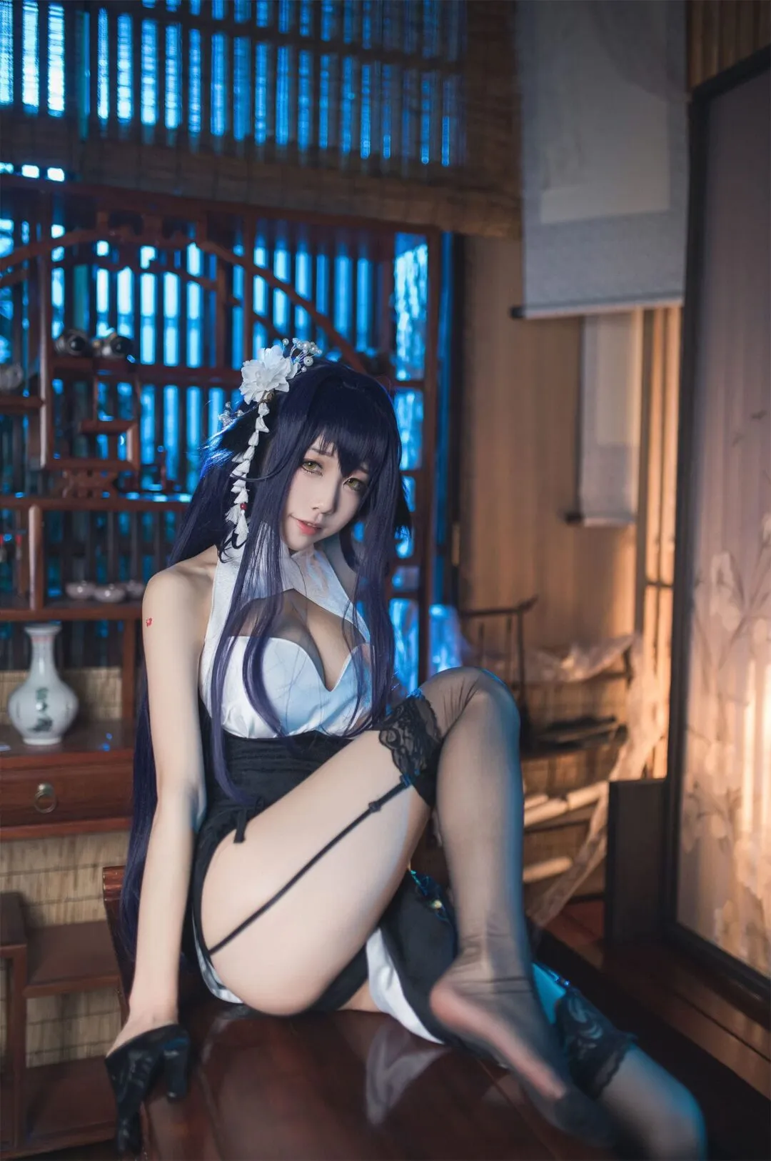 碧蓝航线 吾妻2cosplay-29