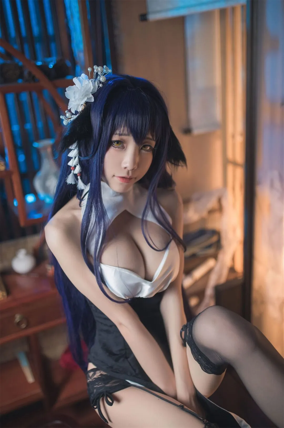 碧蓝航线 吾妻2cosplay-38