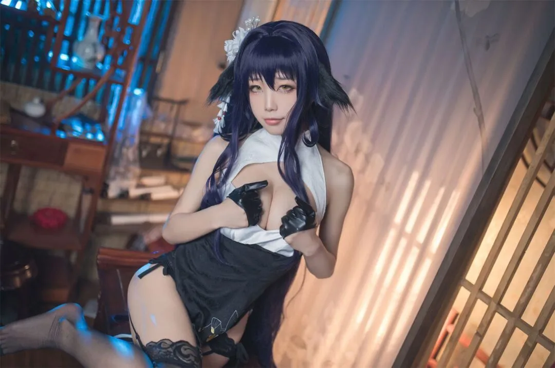 碧蓝航线 吾妻2cosplay-40