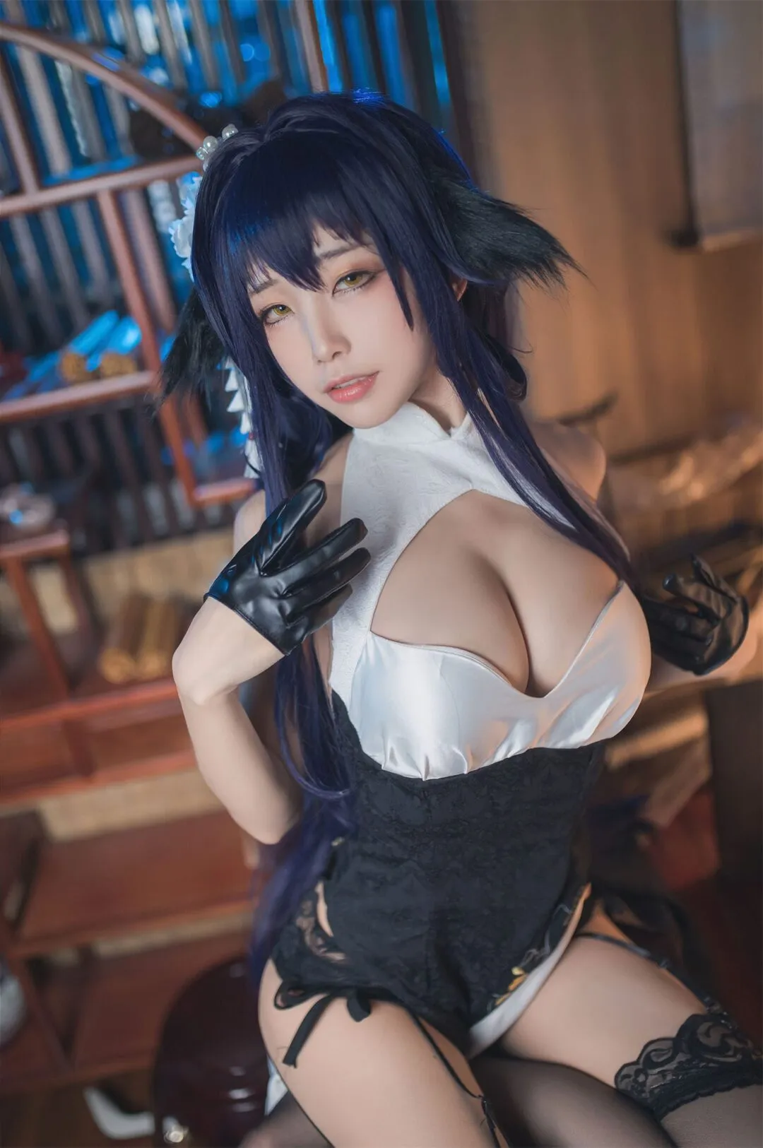 碧蓝航线 吾妻2cosplay-39