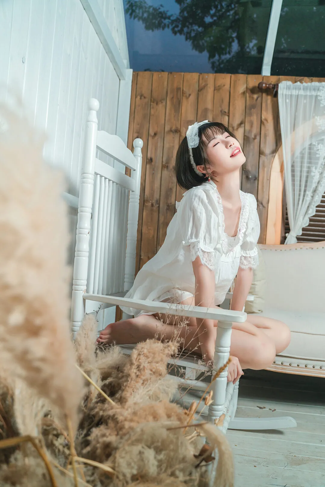 少女写真，单人睡衣-绝对领域