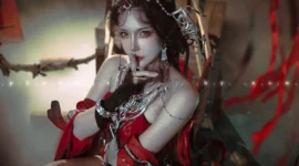 《倩女幽魂手游 》南诏绮梦cosplay-绝对领域