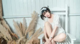 少女写真，单人睡衣-绝对领域