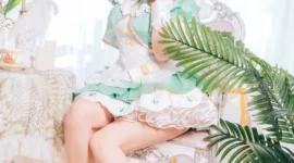 《王者荣耀》妲己女仆咖啡cosplay-绝对领域