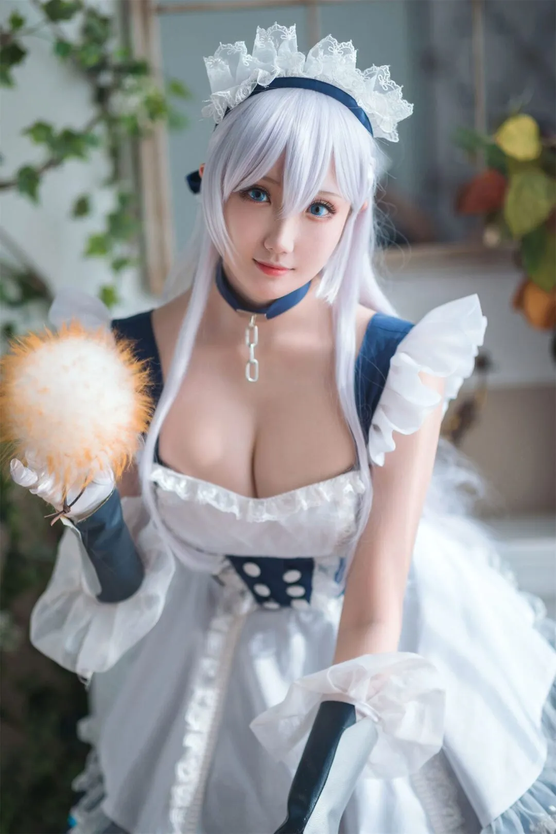 碧蓝航线 贝尔法斯特女仆cosplay-绝对领域