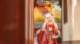 元宵cos~ 奇迹暖暖/上元灯花宴套装 点花灯看花裙啦-绝对领域