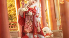 元宵cos~ 奇迹暖暖/上元灯花宴套装 点花灯看花裙啦-绝对领域