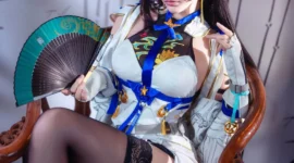 《少女前线2：追放》异乡乐徽cosplay-绝对领域