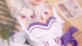艾米利亚cosplay-绝对领域