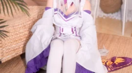艾米利亚cosplay-绝对领域