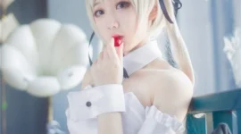《缘之空》穹妹黑丝美腿兔女郎cosplay-绝对领域