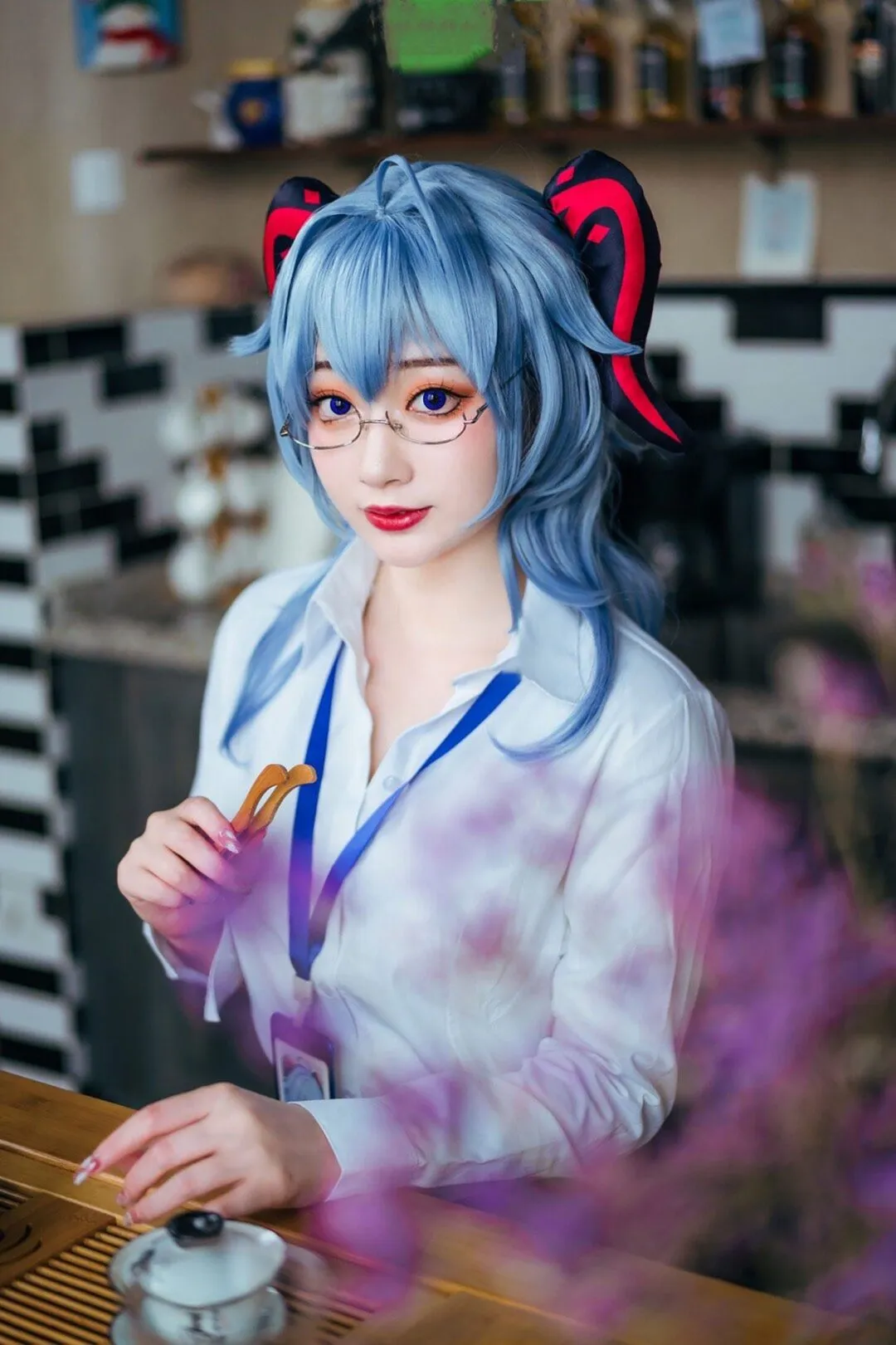 《原神》甘雨 cosplay-绝对领域