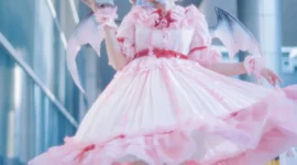 《东方projec》蕾米莉亚·斯卡雷特cosplay-绝对领域