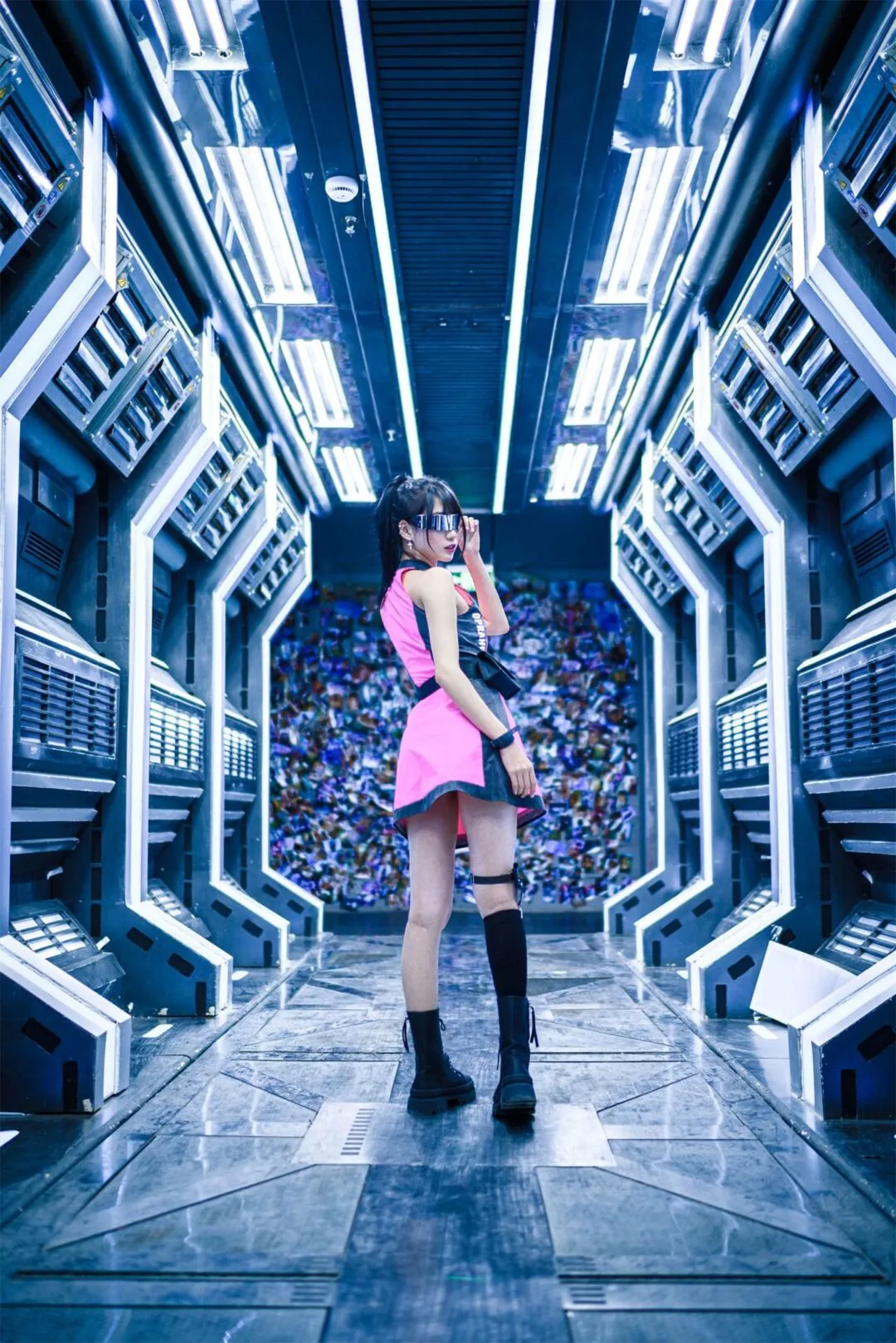 性感宅女科技风性感写真-19