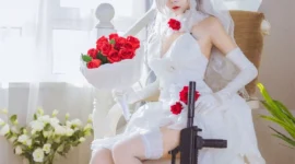 《少女前线》g36c cosplay-绝对领域