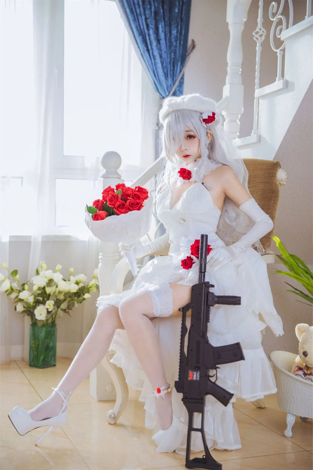 《少女前线》g36c cosplay-绝对领域
