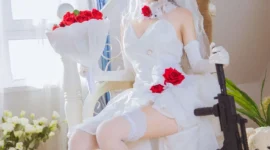 《少女前线》g36c cosplay-绝对领域